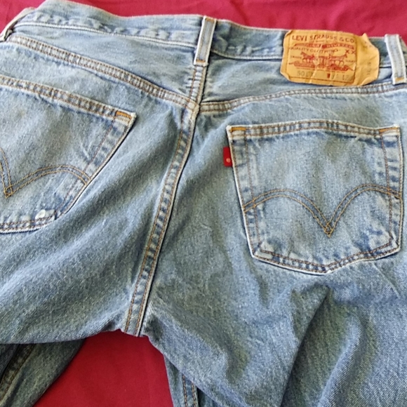 Bundle of 4 pairs of original levi 501 jeans - Picture 5 of 8